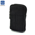 wholesale custom canvas cell phone case/pouch multifunctional mobile phone bag